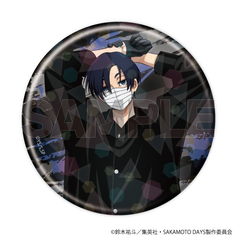 ホログラム缶バッジ(57mm)「SAKAMOTO DAYS」24/革手袋ver. ブラインド