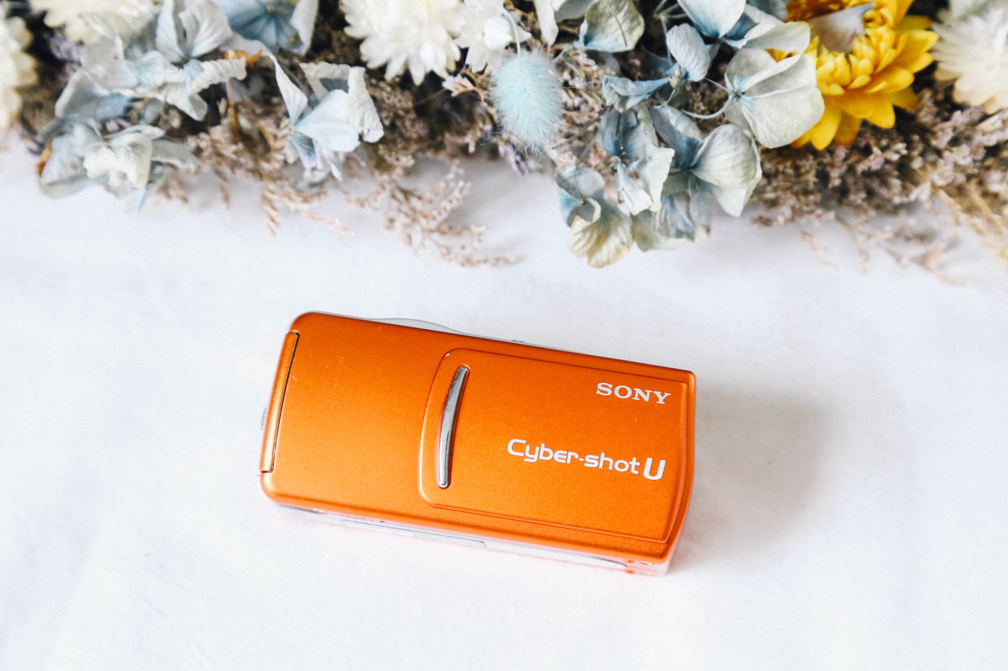 SONY Cyber-shot DSC-U20 CCD オールドコンデジ オレンジ🍊【希少