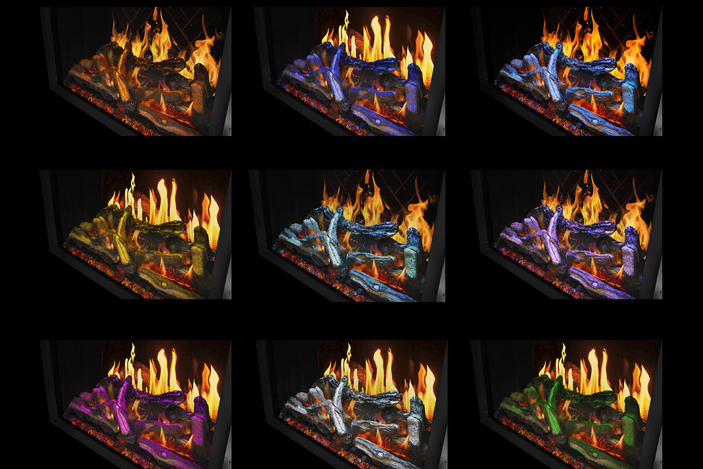 Napoleon Elevation X 36 LCD Virtual Built-In Triple Layer Flame