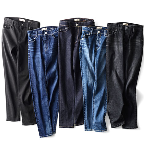 YANUK(ヤヌーク)｜ワイドフレア/オールドブラック の通販｜ELLESHOP