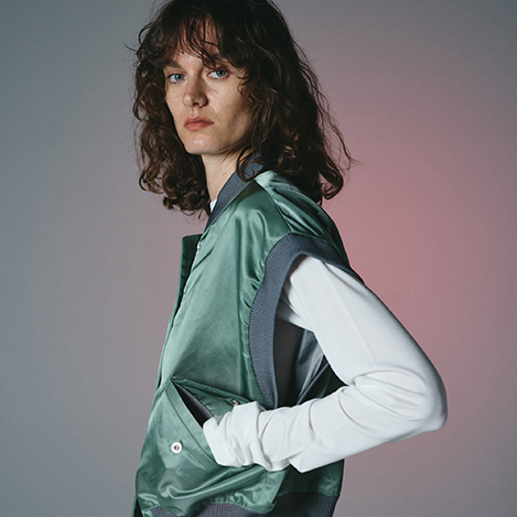 RIM.ARK(リムアーク)｜Round bomber JK/ジャケット/ブラック の通販