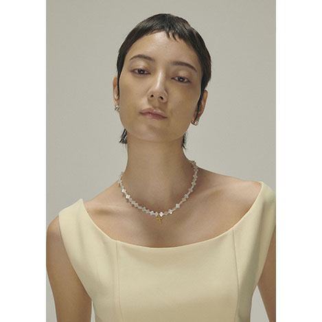 MAISON D'PULSE(メゾンドパルス)｜flower charm リング （silver/K24GP