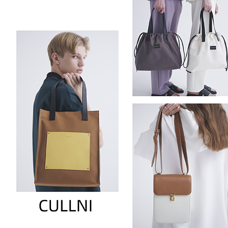 CULLNI(クルニ)｜コットン トートバッグ/エクリュ の通販｜ELLESHOP