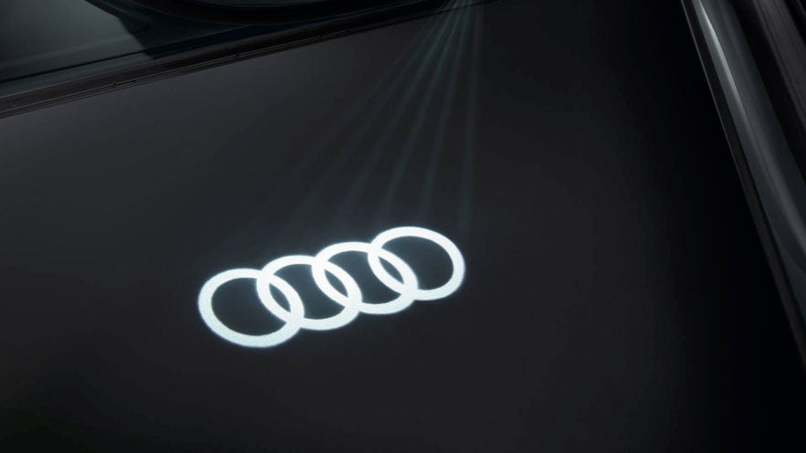 ★タダノリ★アウディ純正ドアエントリーライト1setドア2枚分 公式 | Audi Online Shop | ドアエントリーライト(フォーリングス)