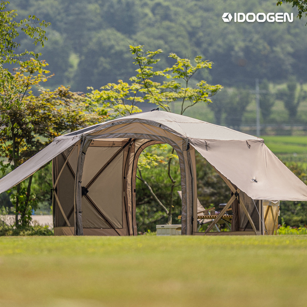 Bantagon MAX One Touch Carvac Tent Dome Expansion Shelter [Tan