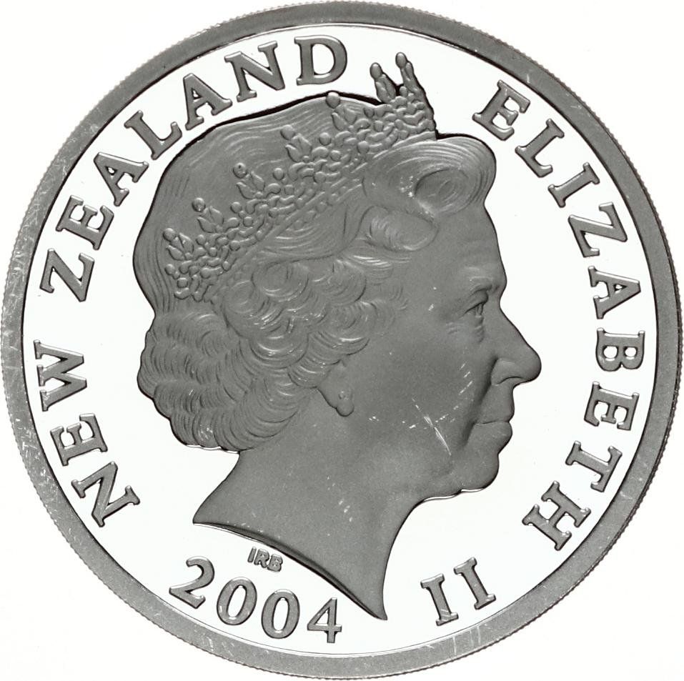 5 Dollars - Elizabeth II (4th Portrait; Chatham Island Taiko
