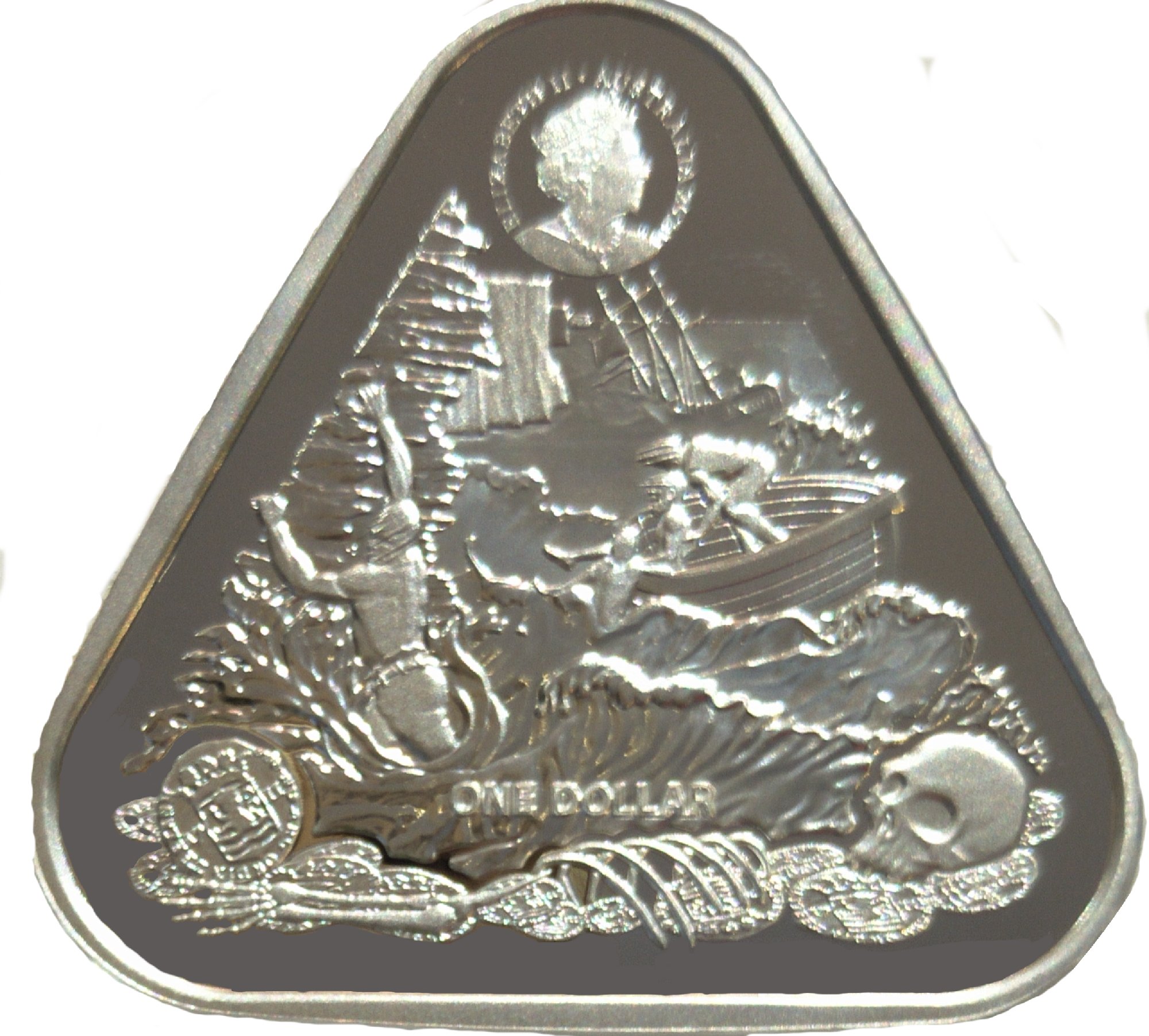 1 Dollar - Elizabeth II (6th Portrait - Shipwreck Zuytdorp
