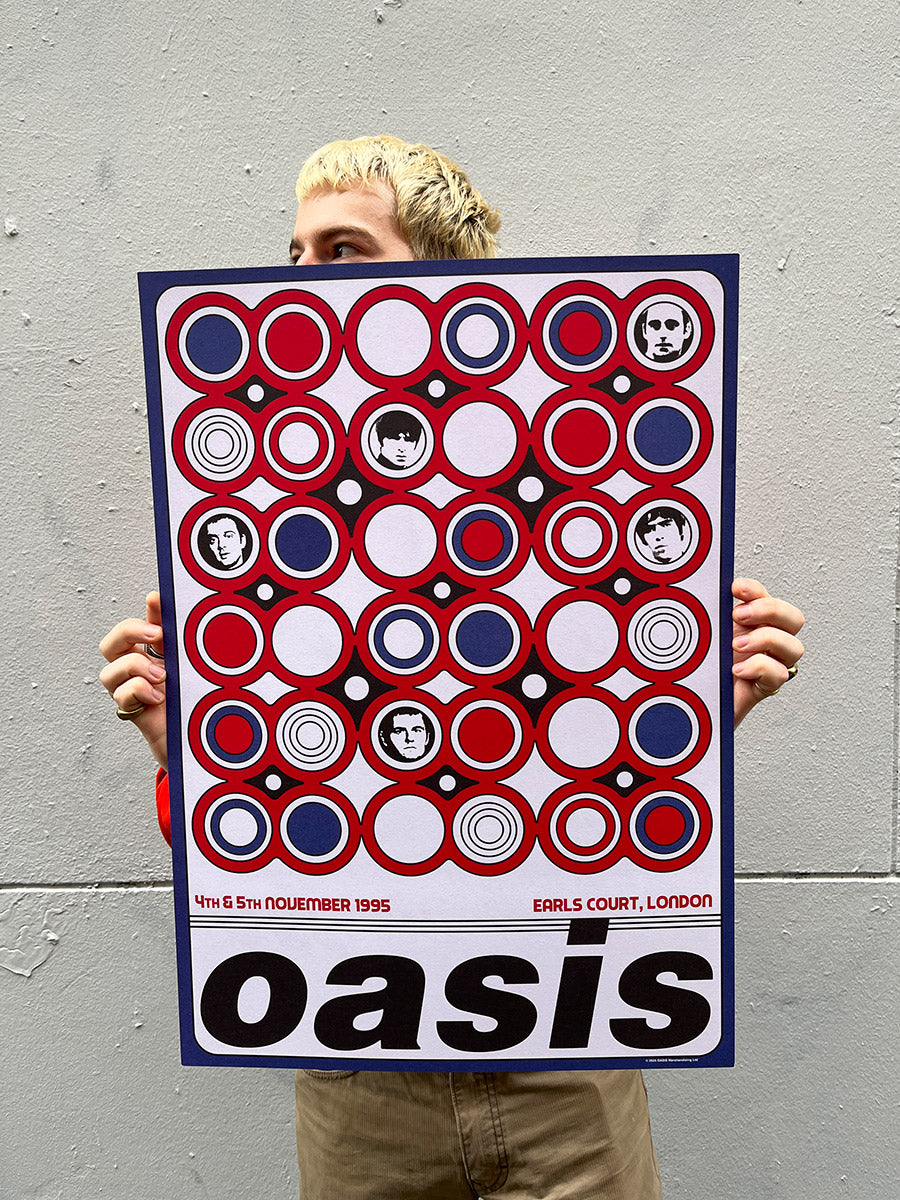 Oasis (London's Earls Court, 1995) official artwork by artist