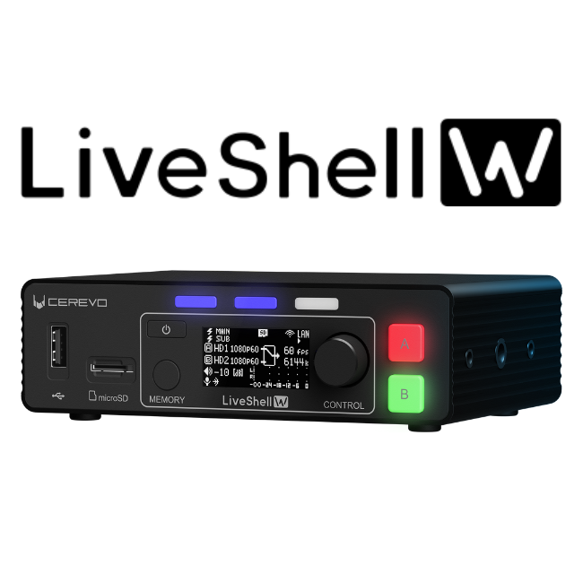 Cerevo LiveShell W | AISAN eショップ