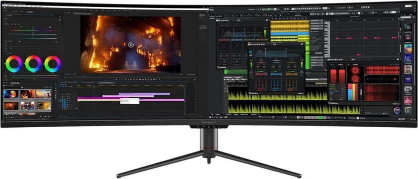 144Hz＋32:9】Innocnからスーパーウルトラワイドモニターが、なんと8万