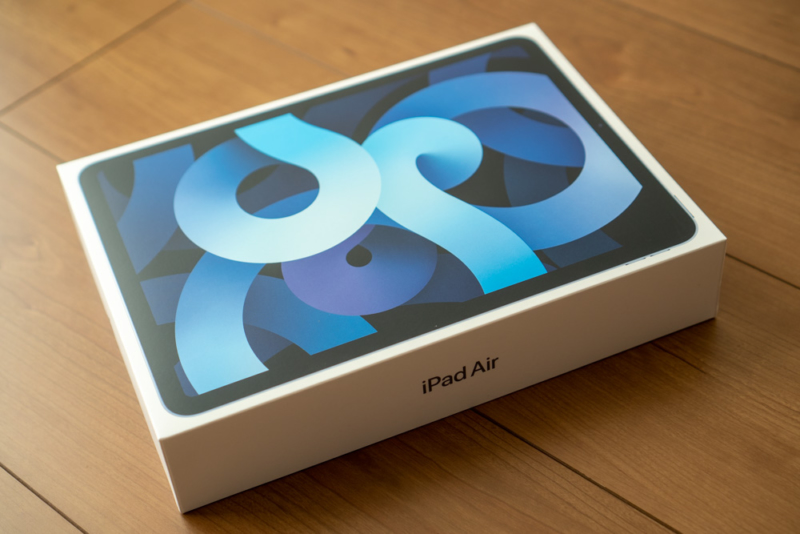 iPad Air 第4世代 スカイブルー開封フォトレポート。USB-C対応で「ほぼ
