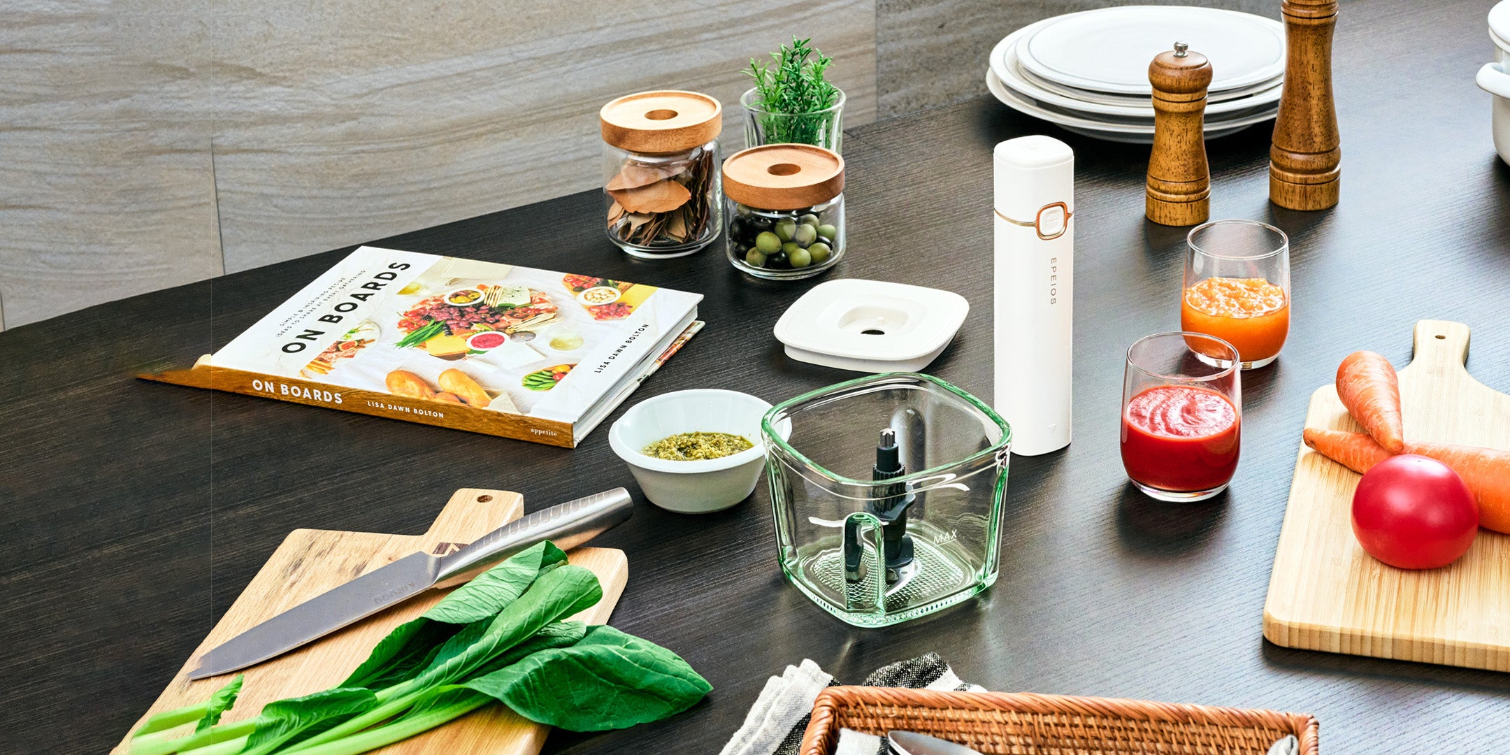 LOAF フードプロセッサー TINT｜充電式コードレス・1台5役