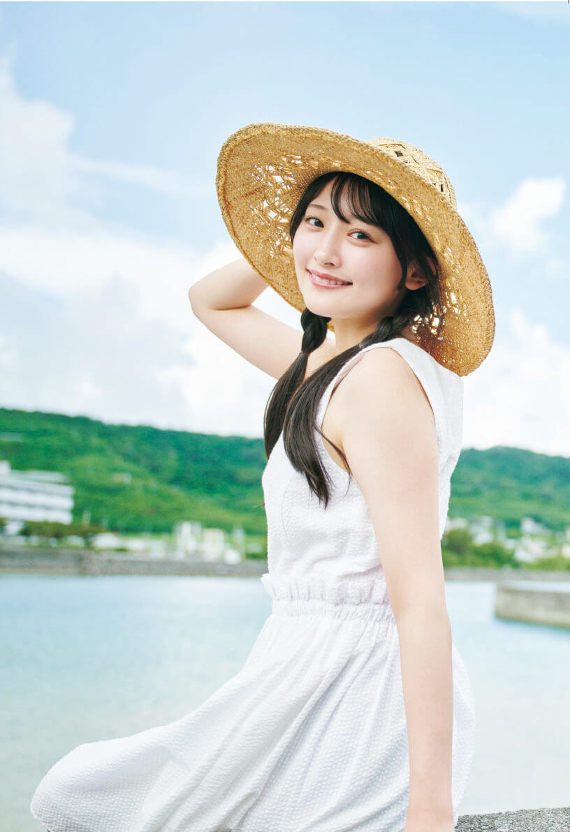 HKT48エース・石橋颯、ヘルシー美ボディ際立つナチュラルSHOT披露！10