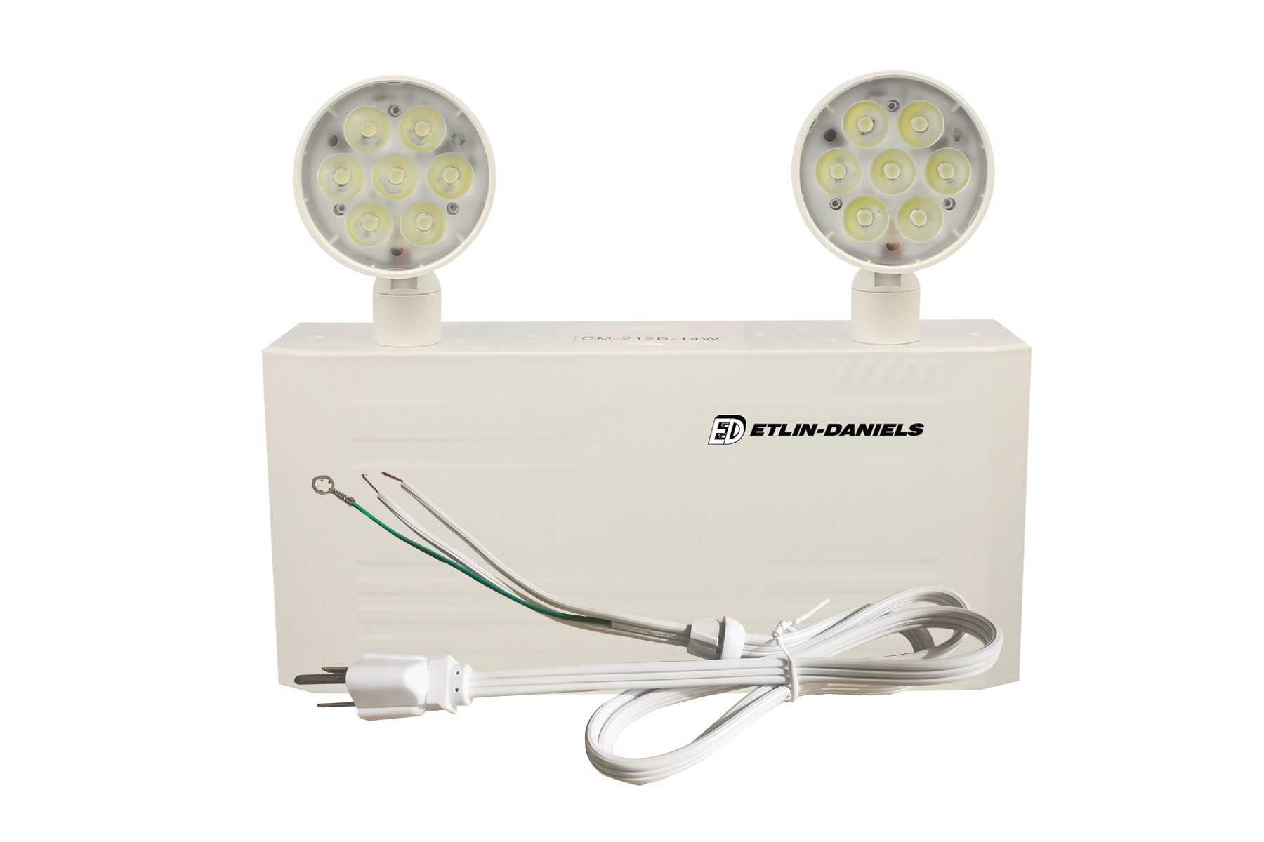 ER302D-WHM-A13CP-BB-10RC - LED Emergency Light Battery Unit, Metal