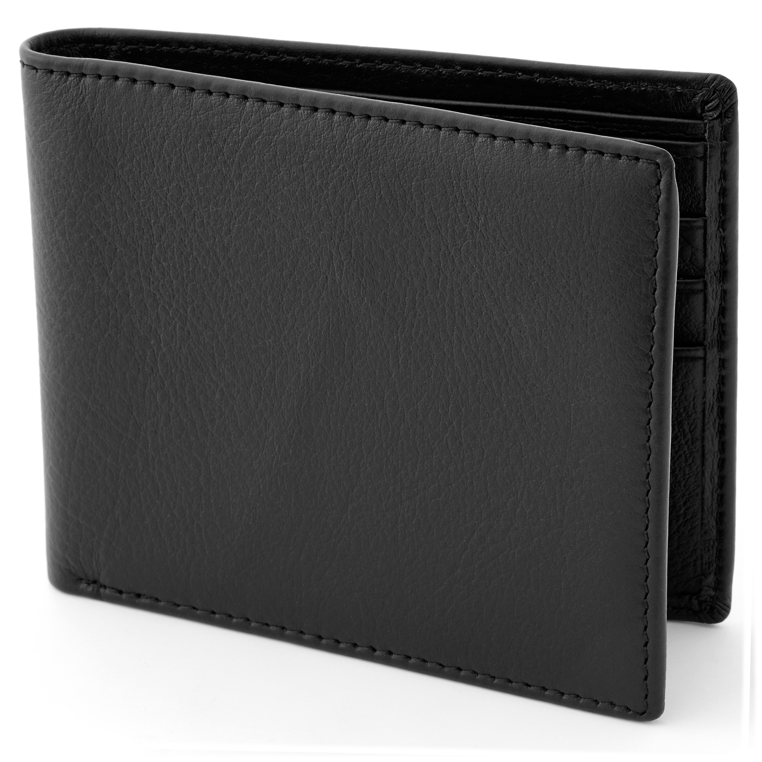 Basic Black Leather Wallet | In stock! | Collin Rowe