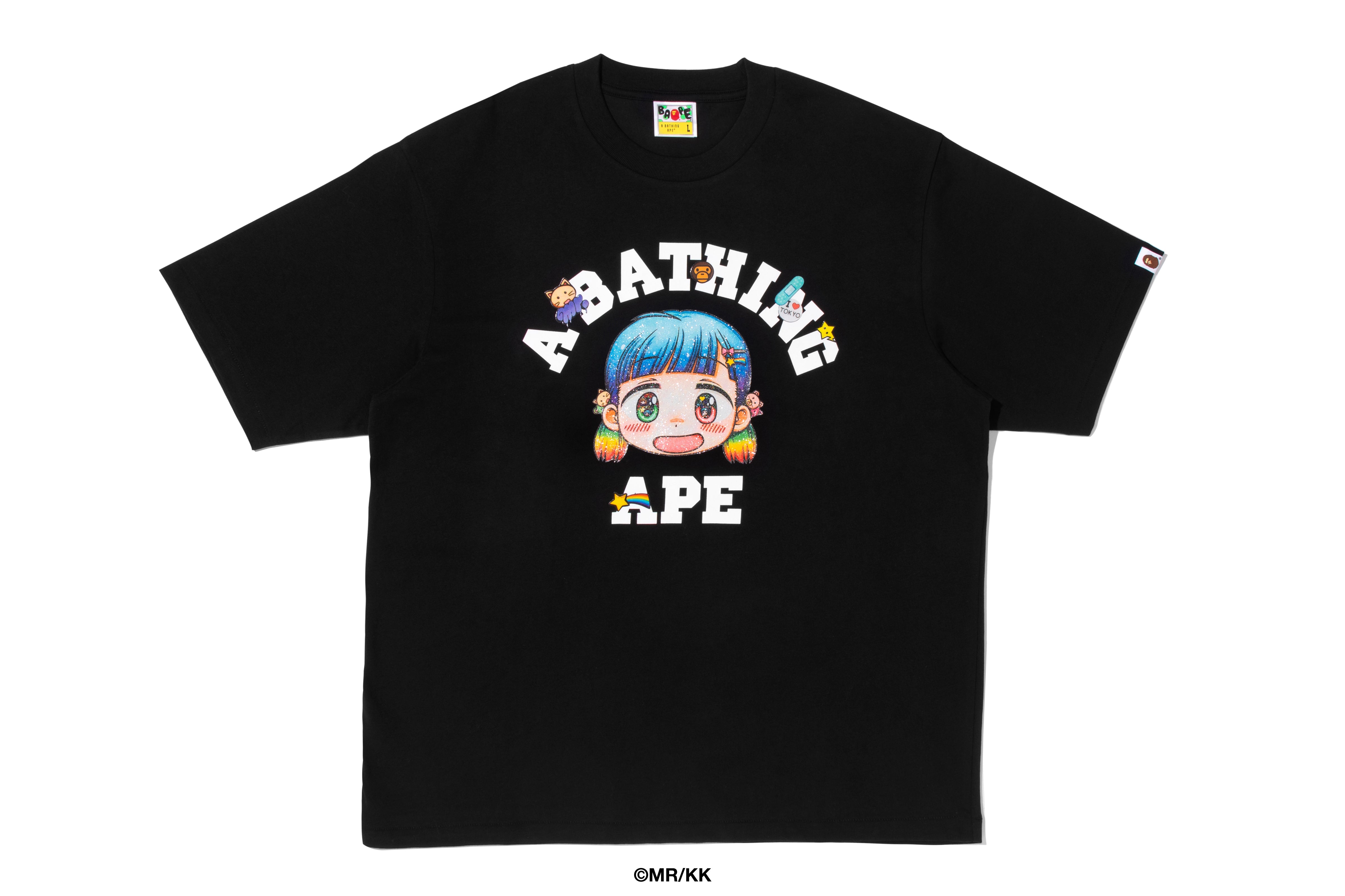 BAPE X MR. COLLEGE RELAXED FIT TEE – eu.bape.com