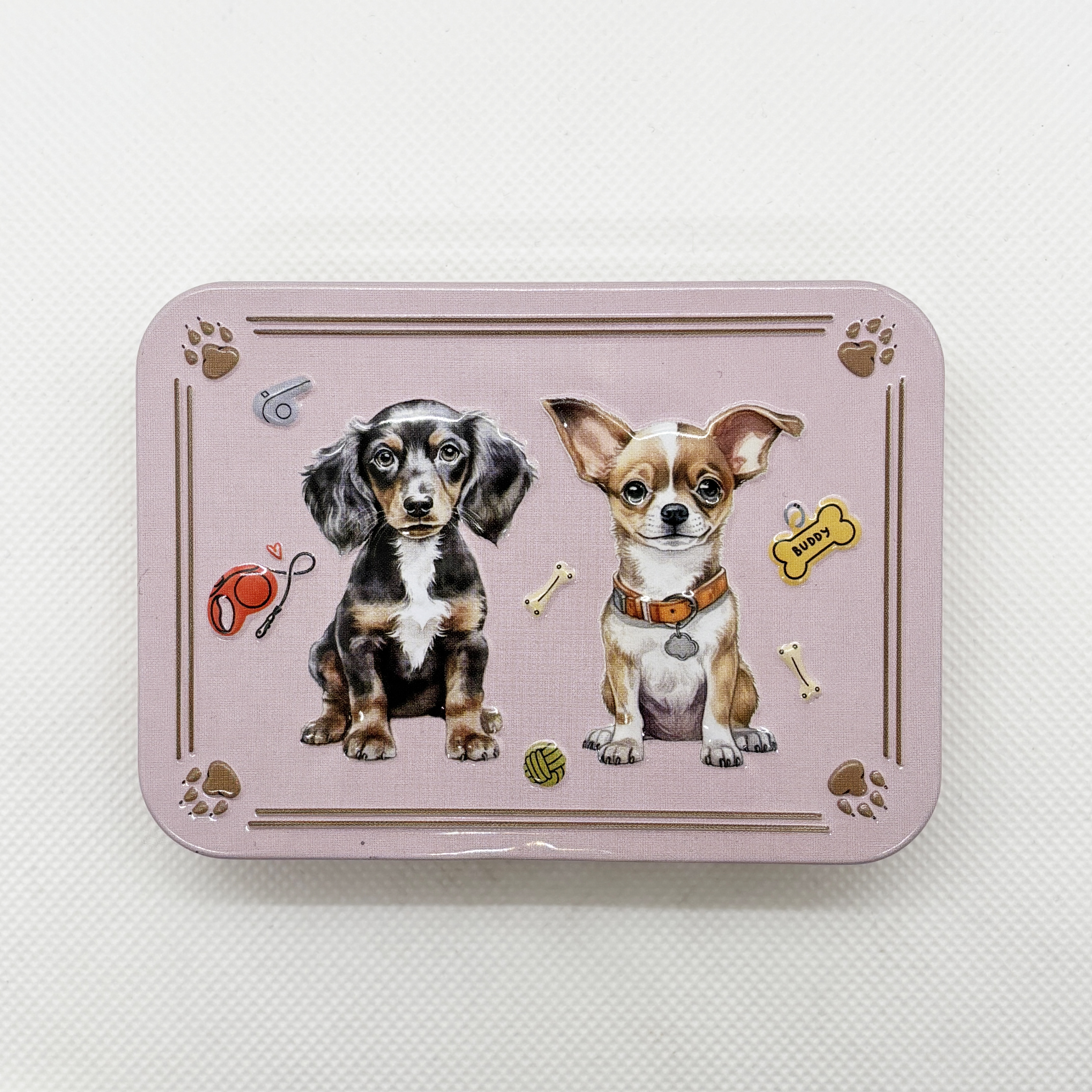 チワワ・ダックスフント ミニ缶 | 株式会社エウレカ