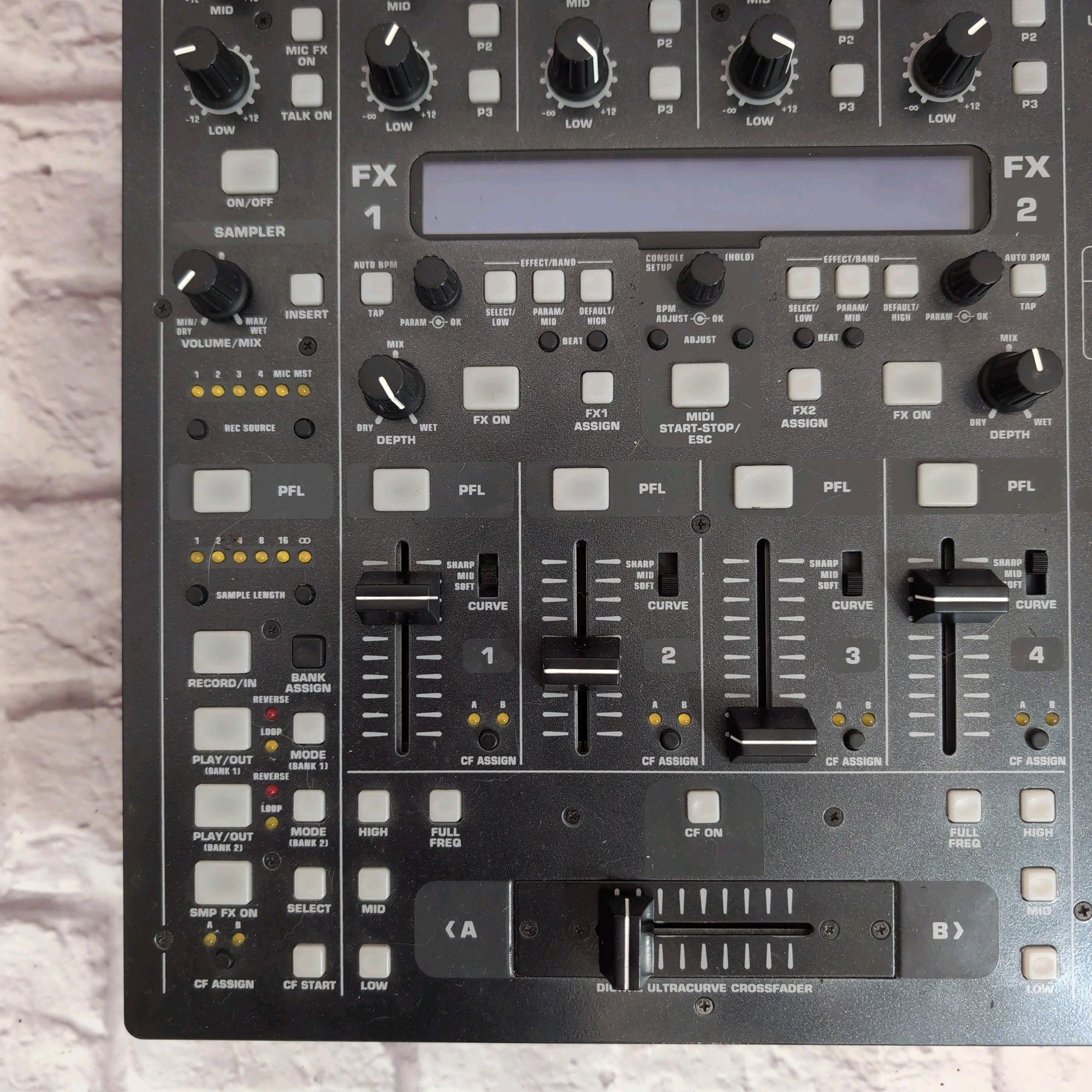 Behringer DDM4000 Professional 4-Channel Digital DJ Mixer with
