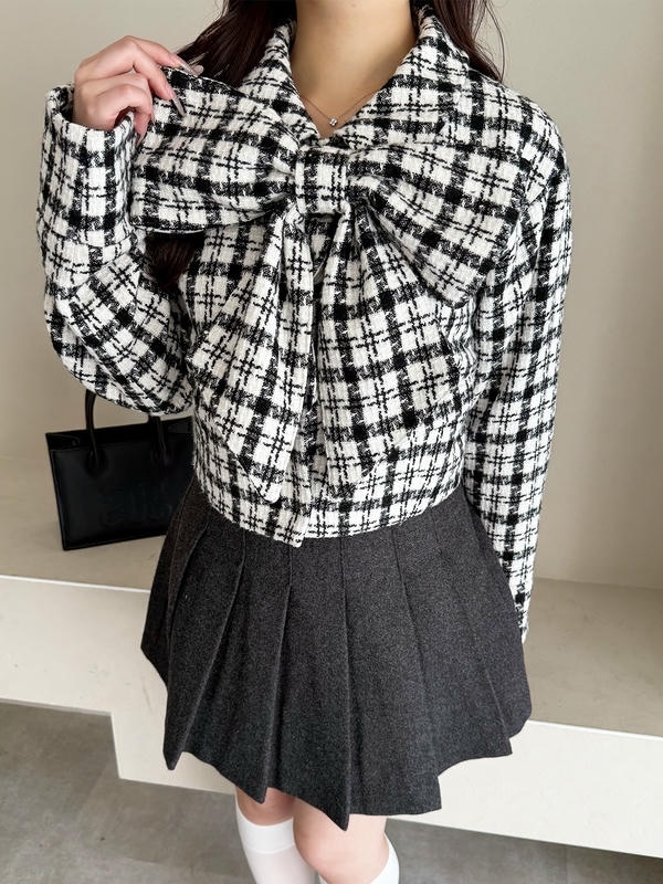 ビッグリボンコート｜evelyn（エブリン）公式通販サイト