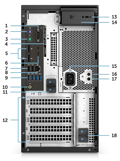 Calculator Dell Precision 3630 Tower, Intel Core i7-9700 4.70 GHz