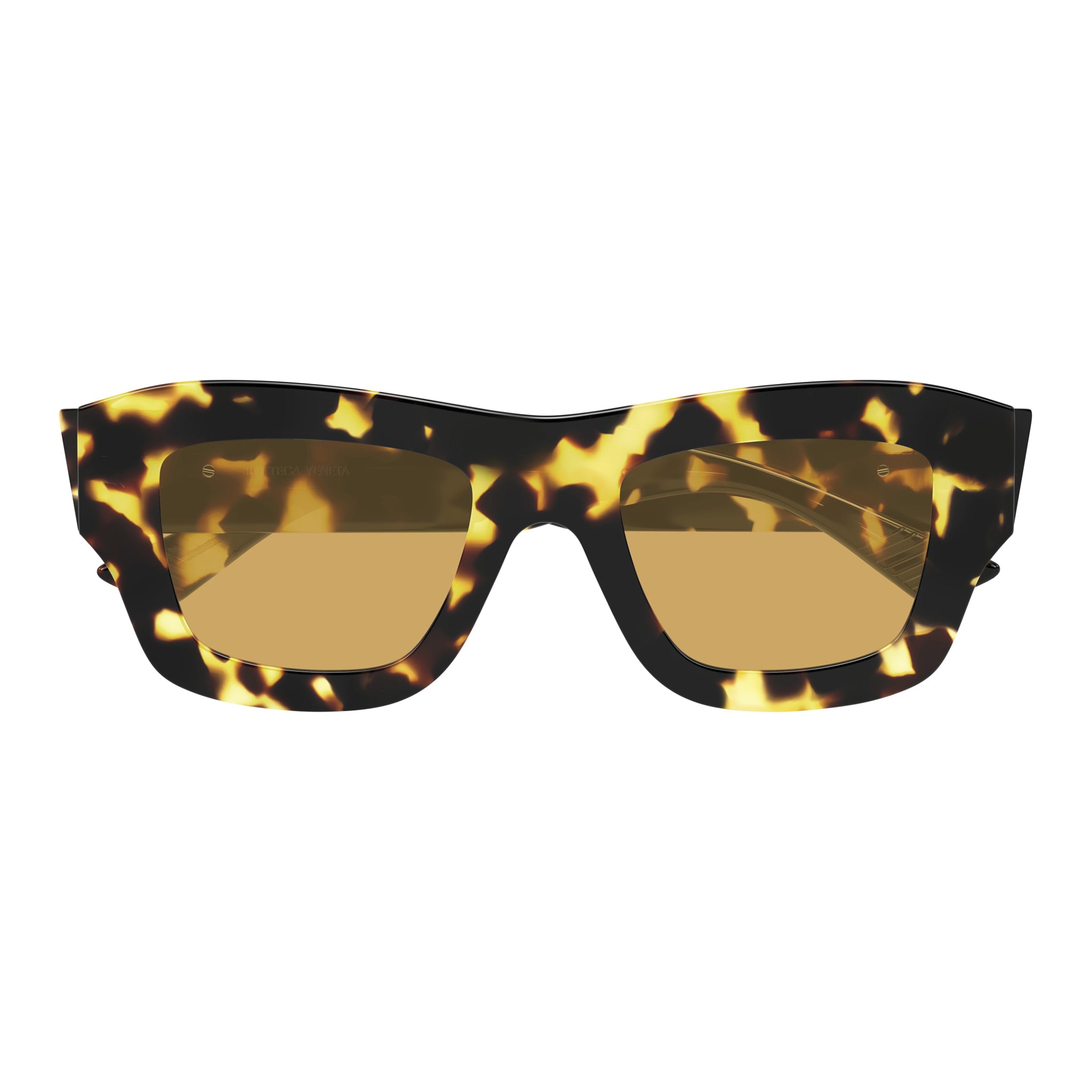 Bottega Veneta Bv1357s Havana Female Rectangle Sunglasses