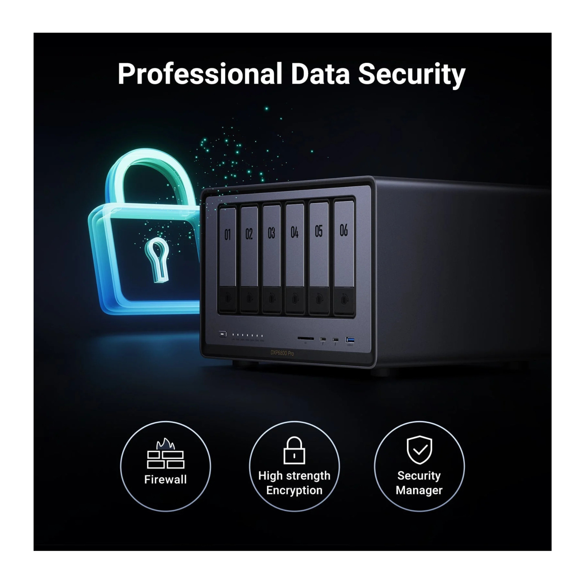 UGREEN NASync DXP6800 Pro 6-Bay NAS Enclosure Intel Core i5 10