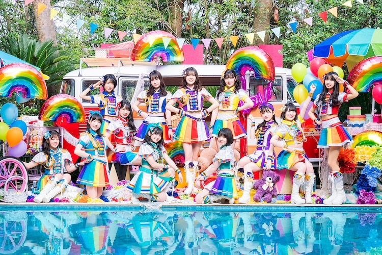 虹のコンキスタドール、7月14日発売Anniversary EP「RAINBOW SUMMER