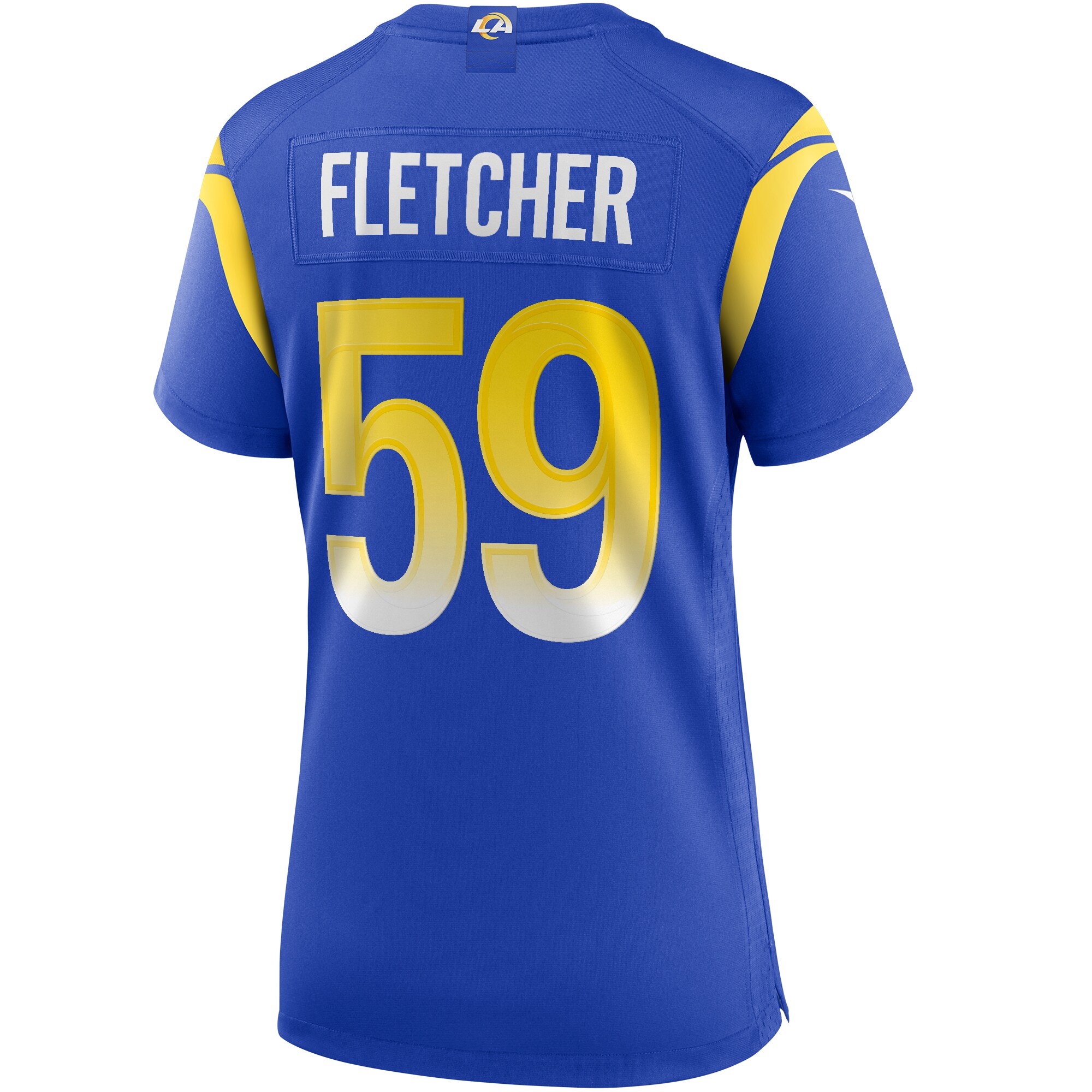 Women's Nike London Fletcher Royal Los Angeles Rams Game Retired