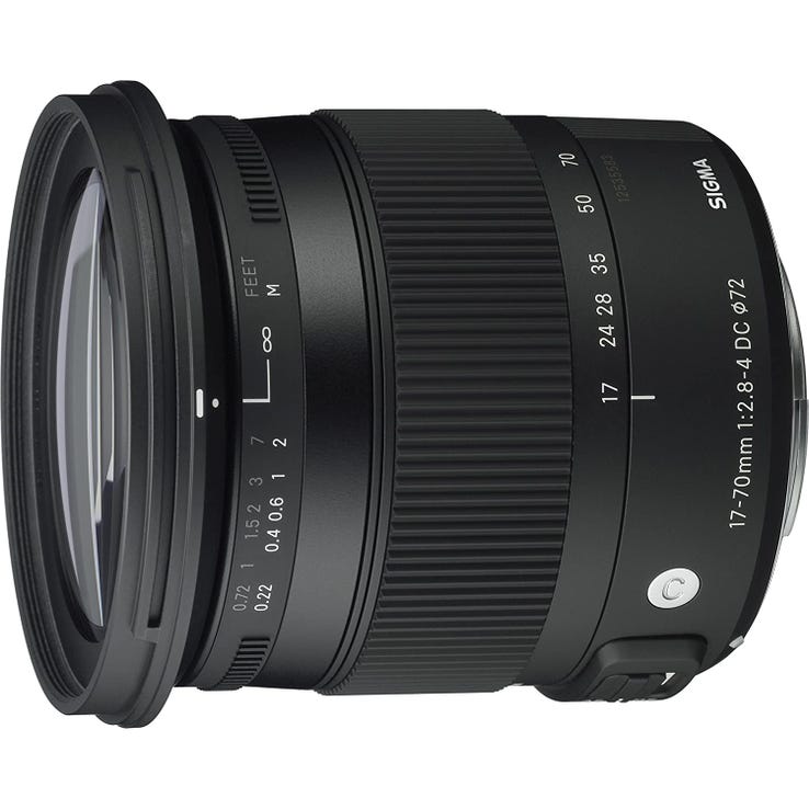レンタル] シグマ 17-70mm F2.8-4 DC MACRO OS HSM 標準ズームレンズ