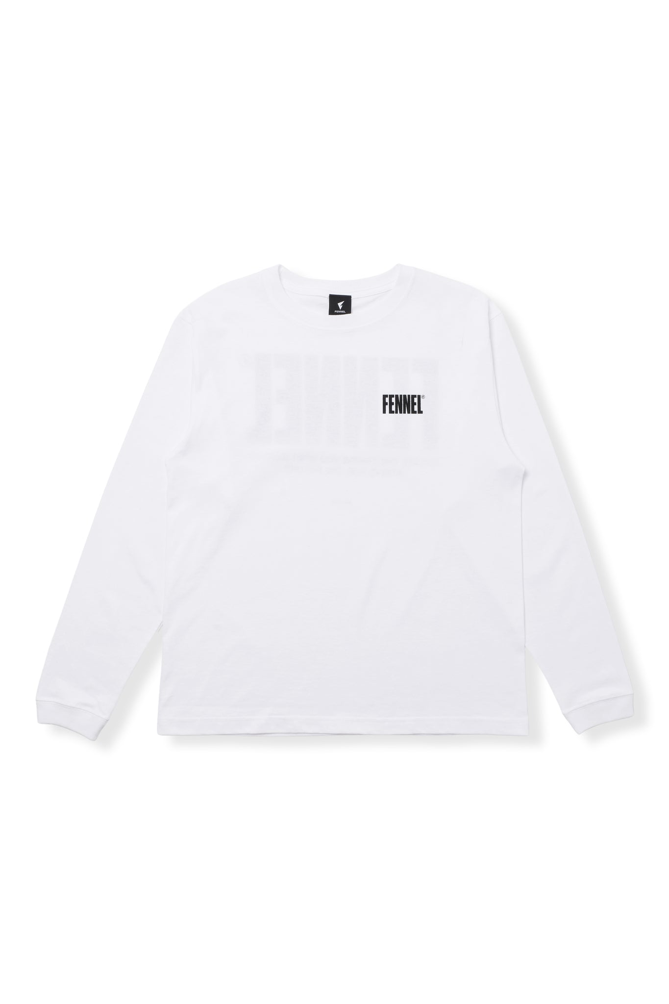 FENNEL STANDARD L/S T-SHIRT Ver.2 WHITE – FENNEL OFFICIAL EC STORE