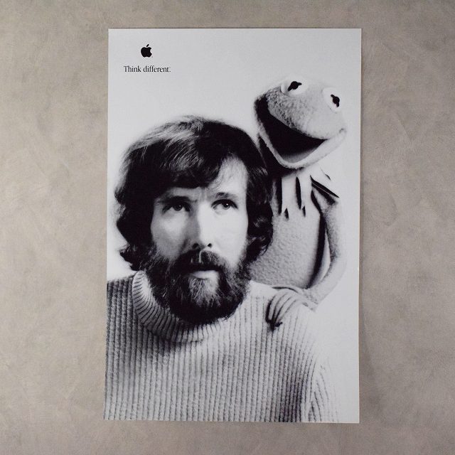 ジムヘンソン カーミット 広告 ポスター 雑貨 小物 写真 企業 アップル