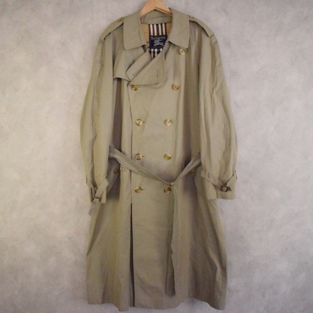 80年代 バーバリーズ イングランド製 英国製 トレンチコート ロング