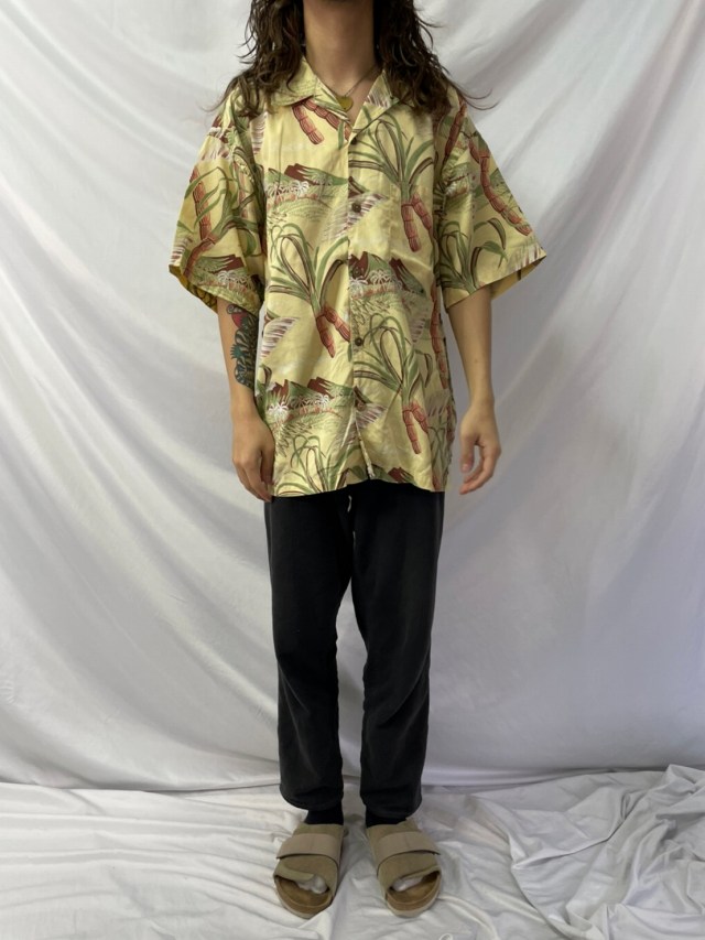 90s 90年代 パタゴニア パタロハ ハワイアン 開襟 オープンカラー