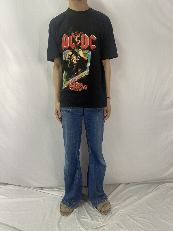 90年代 90s エーシーディーシー ACDC ブラック 黒 音楽 ミュージック
