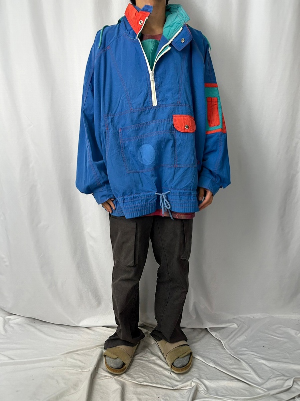 90年代 90s オーシャンパシフィック ジャケット プルオーバー ハーフ