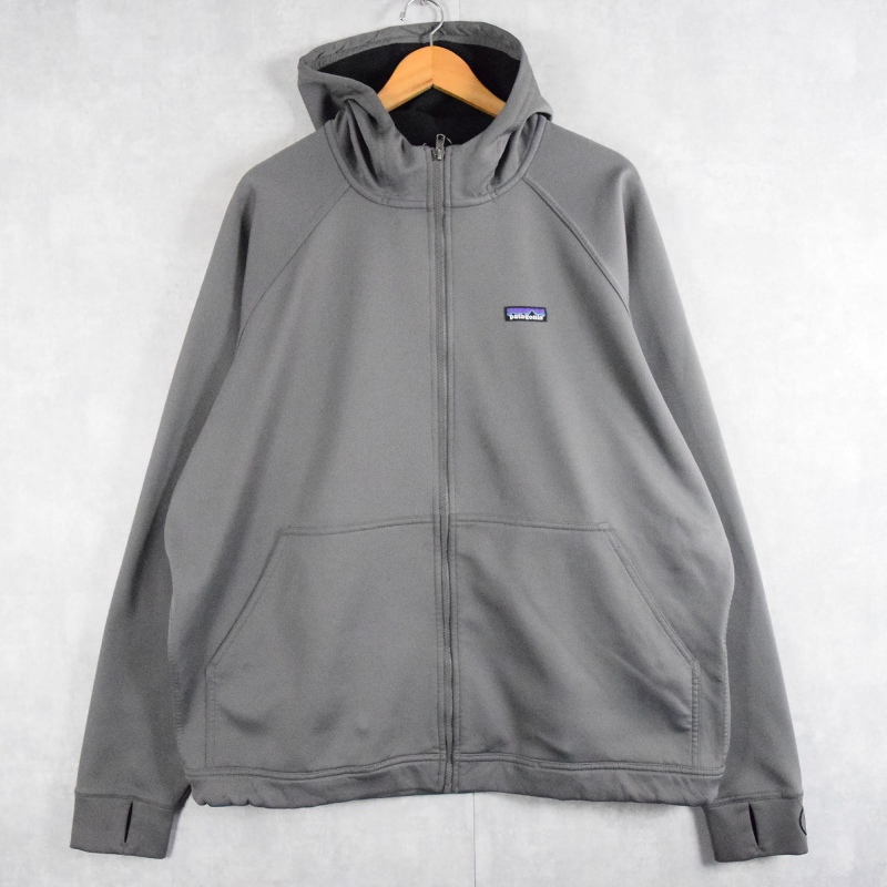 2000年代 2000s パタゴニア アウトドア slopestyle hoodie グレー