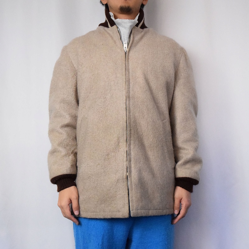 60s 60年代 アメリカ製 マクレガー カーコート 生成り アイボリー