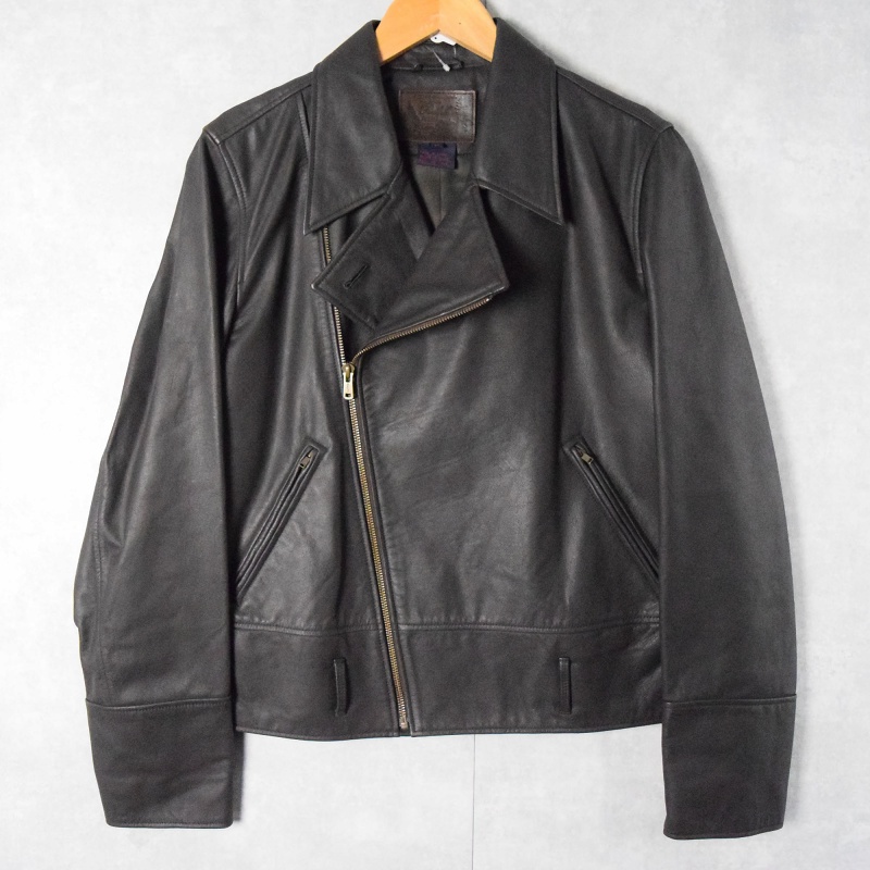 ラルフローレン レザージャケット 茶色 ブラウン | ビンテージ古着屋