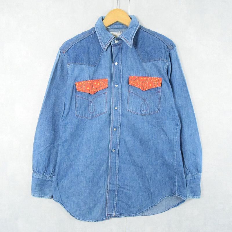 70s 70年代 JCペニー ウエスタン 花柄 | ビンテージ古着屋Feeet 通販