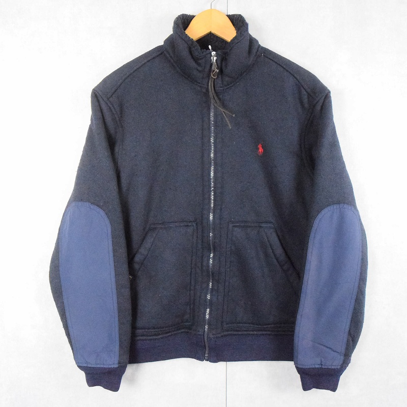 ポロラルフローレン ラルフ ポニー刺繍 紺 ネイビー フリース