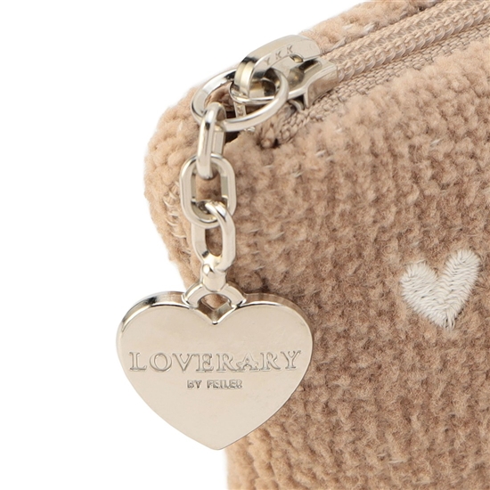 ラブラリーハート 舟型ポーチM L/LRH-257147(ベージュ): LOVERARY BY