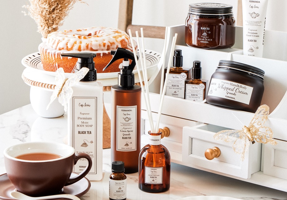 香りで楽しむ癒しのティータイム。『ブラックティー＆ミルクティー』2