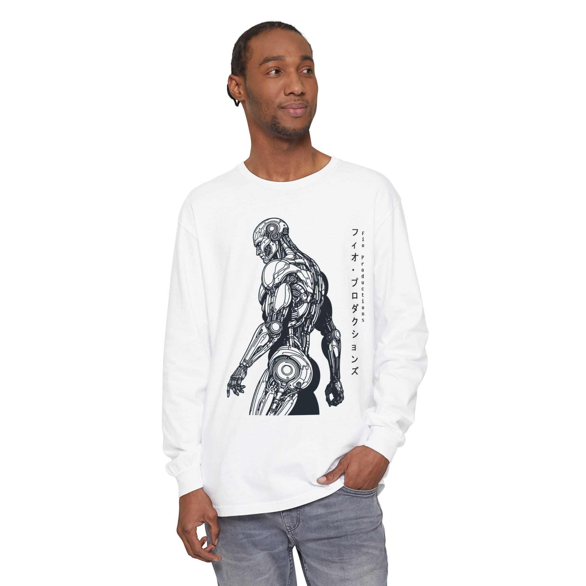 Cyborg Long Sleeve T-Shirt – Fio Productions Merch