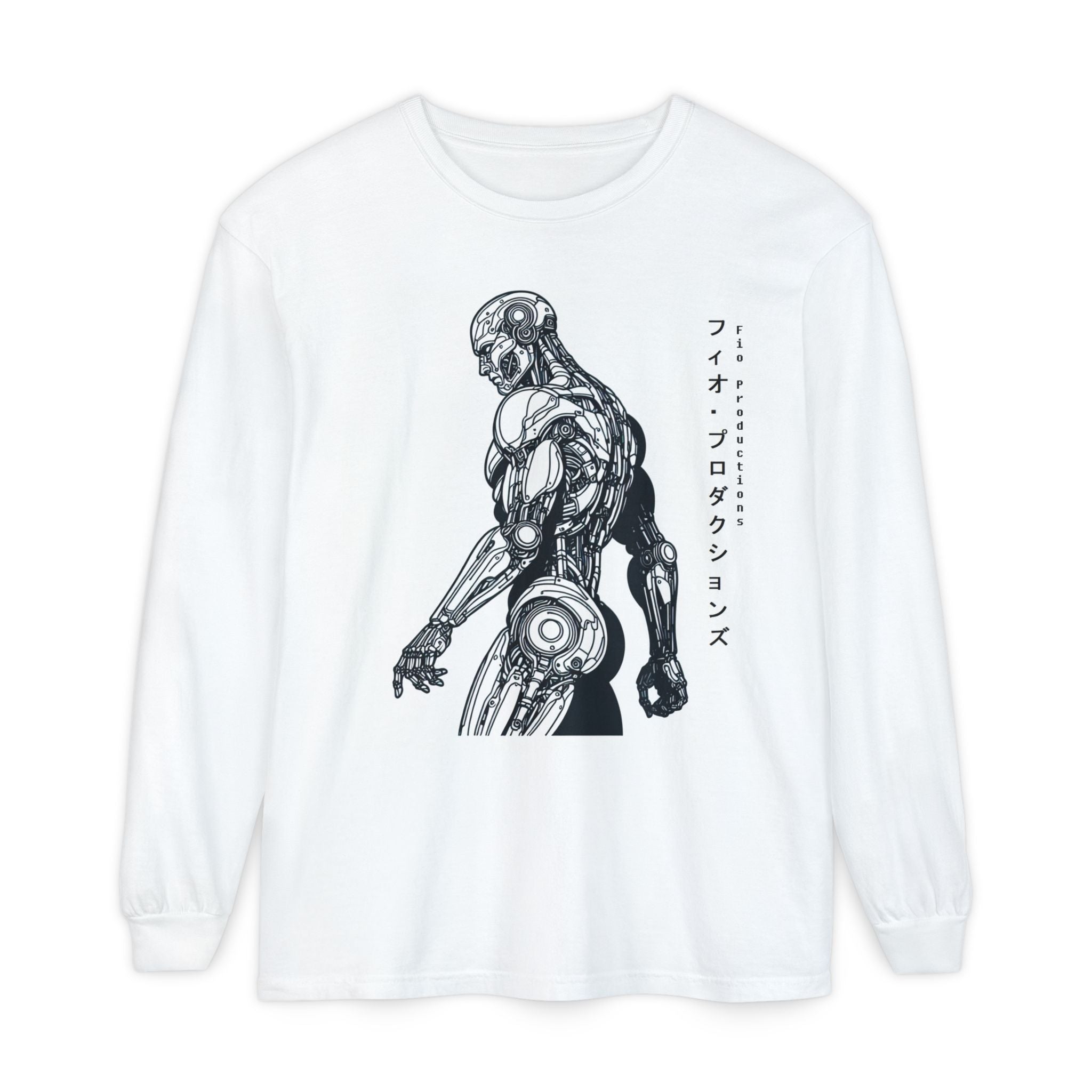 Cyborg Long Sleeve T-Shirt – Fio Productions Merch