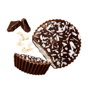ChocXO Dark Chocolate Coconut Cups 85% Cacao 2pk - Fiddleheads
