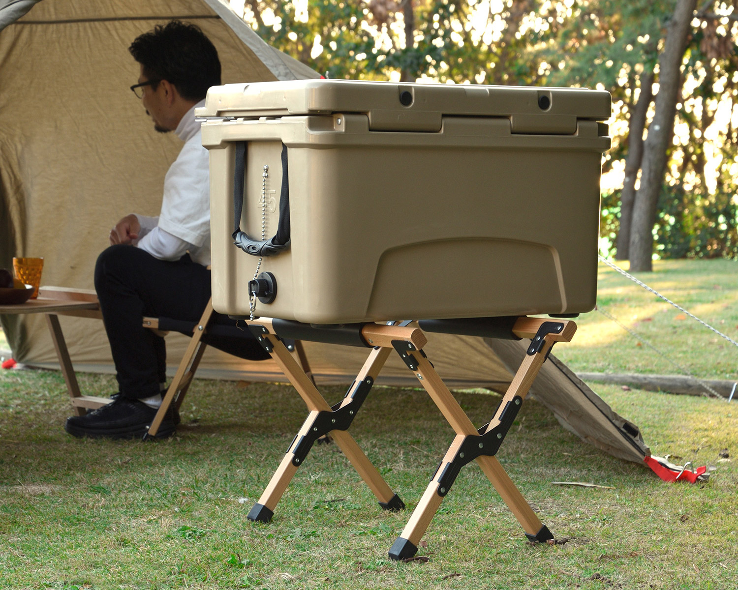 FIELDOOR（フィールドア） | 木製クーラースタンド