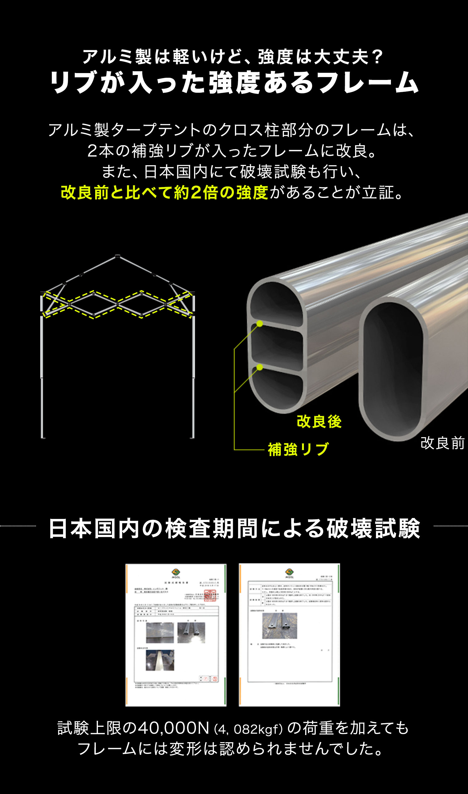 FIELDOOR（フィールドア） | タープテント（アルミ）