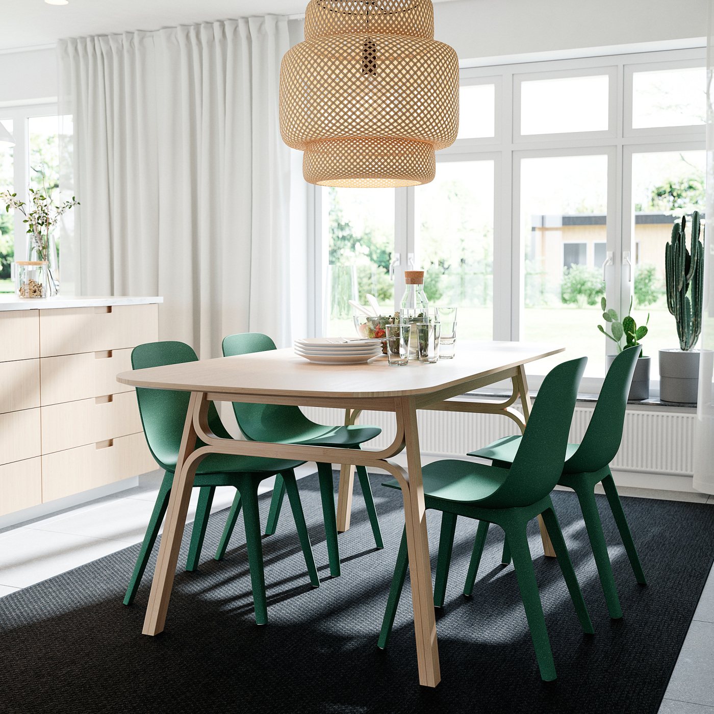 ODGER chair green - IKEA