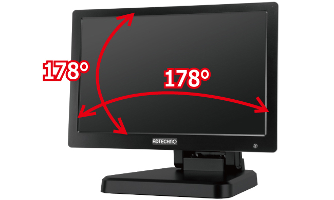 ADTECHNO LCD7620S 7型業務用液晶モニター(ブラック/SDIモデル) - 業務