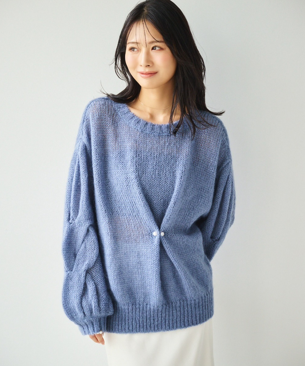 センタータックキッドモヘヤニット｜PETAL ONLINE（ペタルオンライン）